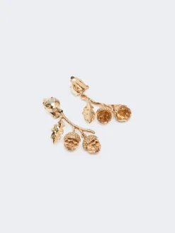 Set with charms and crystals - GOLD