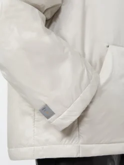 Short padded jacket in water-repellent fabric - ICE
