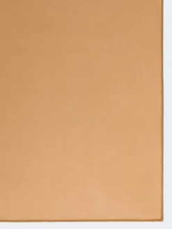 Silk georgette stole - CARAMEL