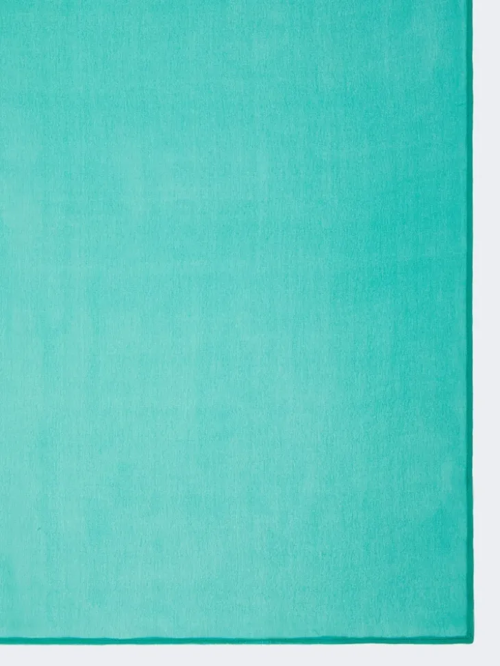Silk georgette stole - GREEN
