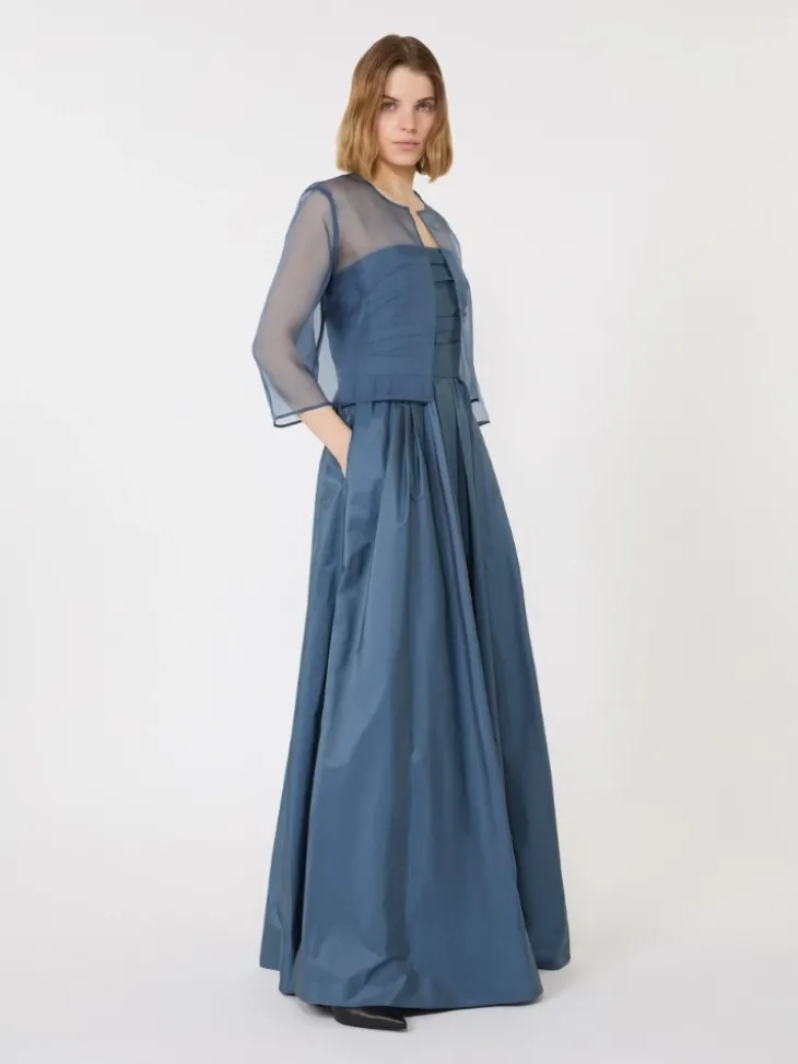 Silk organza cropped jacket - AVIO
