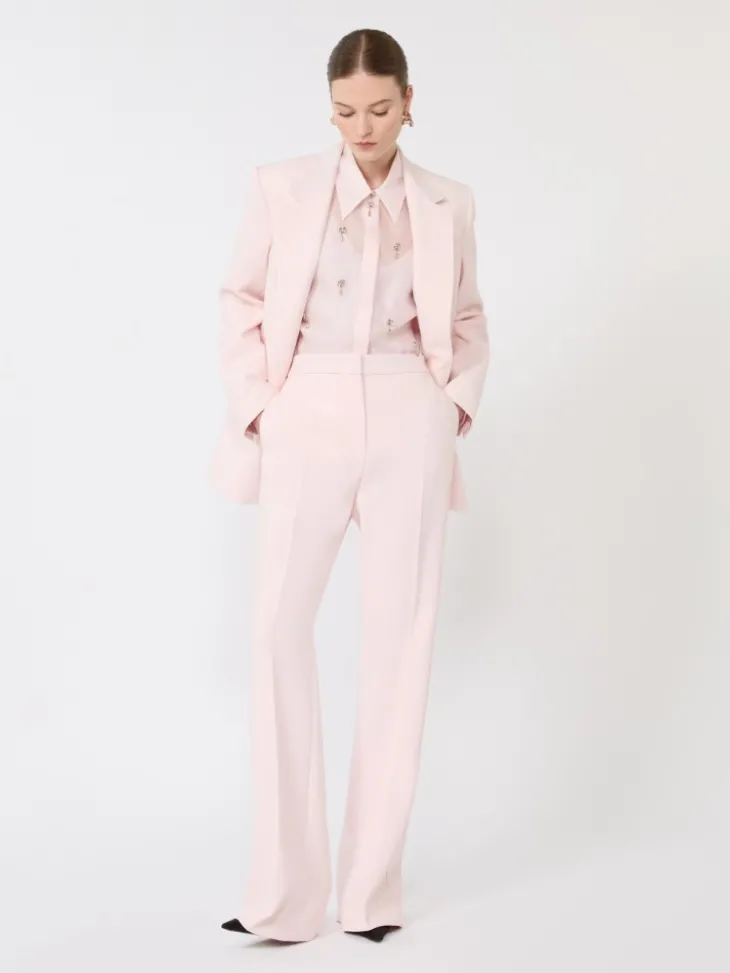 Silk organza shirt - PINK