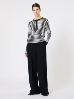 Slim-fit cashmere sweater - IVORY