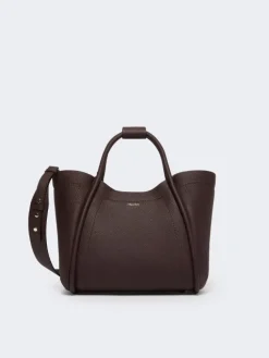 Small leather Marine bag - BORDEAUX