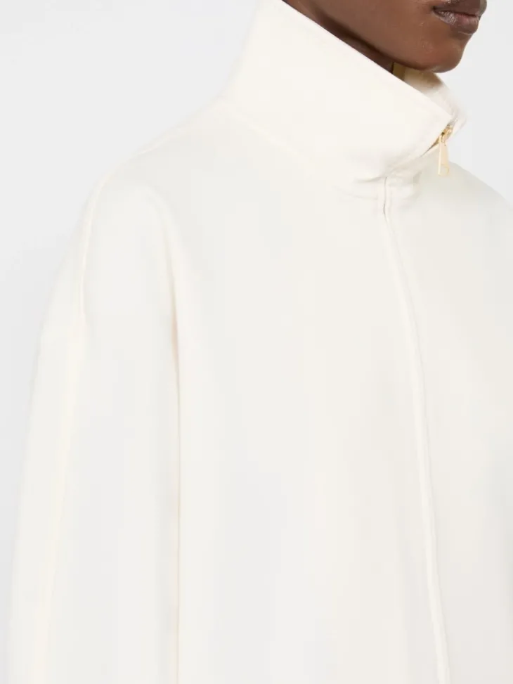 Soft scuba jersey jacket - IVORY