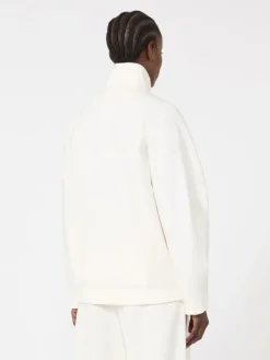 Soft scuba jersey jacket - IVORY