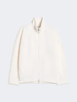 Soft scuba jersey jacket - IVORY