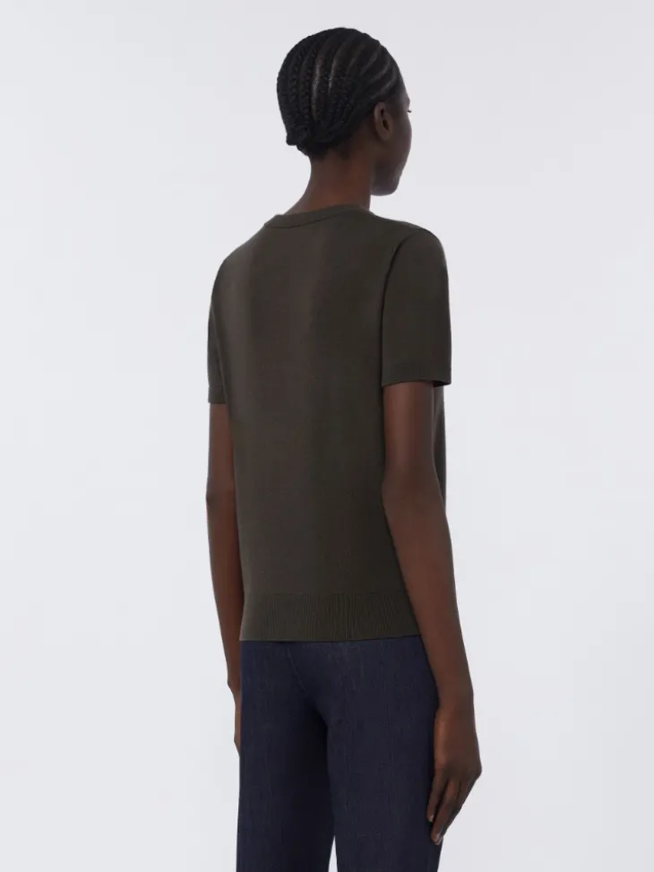 Soft wool sweater - DARK GREEN