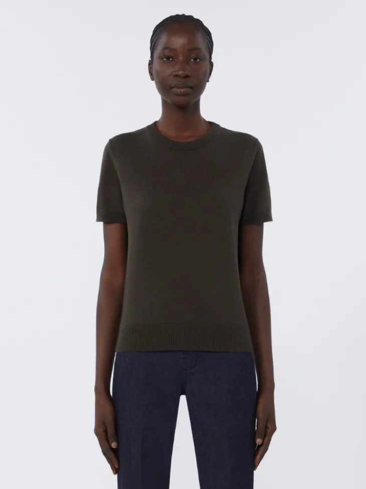 Soft wool sweater - DARK GREEN