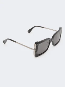 Square sunglasses - BLACK