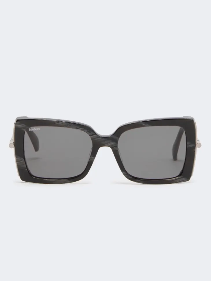 Square sunglasses - BLACK