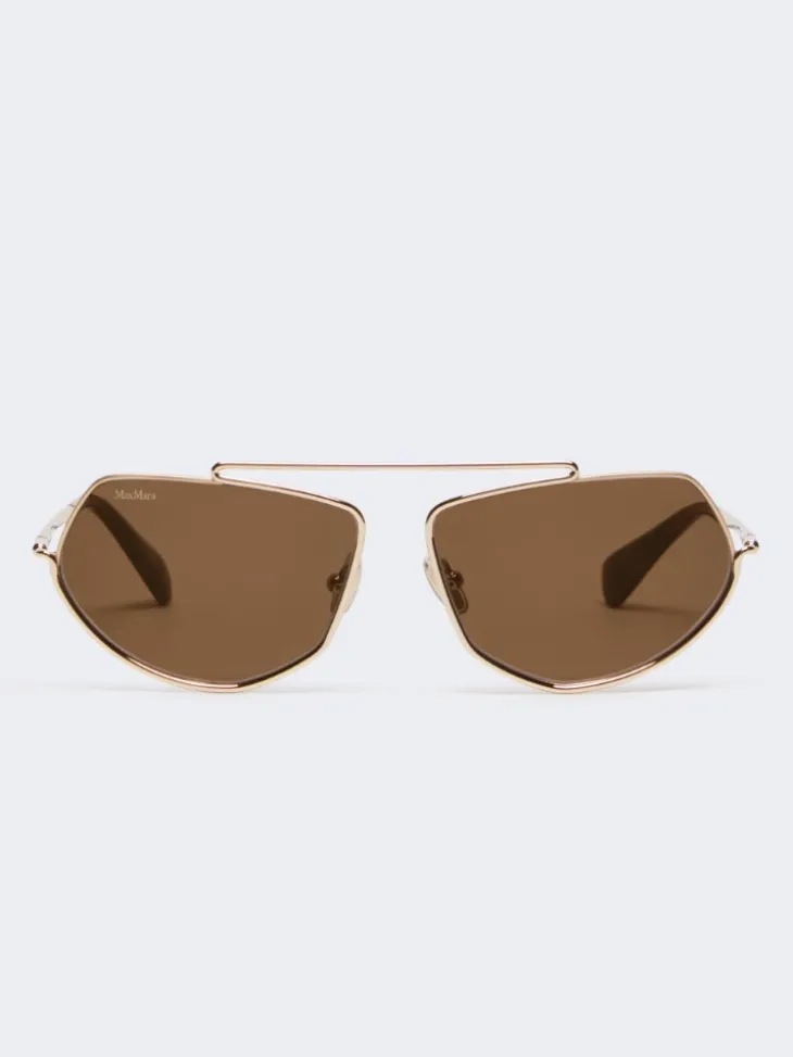 Square sunglasses - BROWN