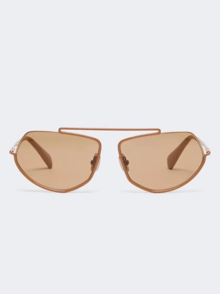 Square sunglasses - CAMEL