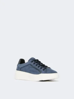 Suede sneakers - ULTRAMARINE