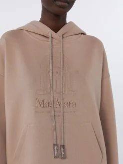 Technical cotton jersey sweatshirt - PINK