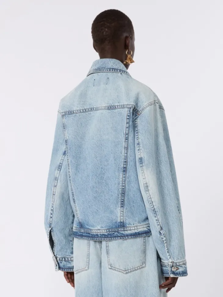 Two-piece denim jacket - MIDNIGHTBLUE