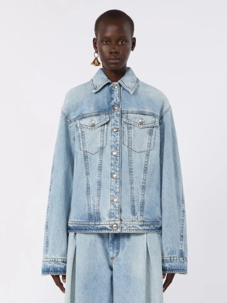 Two-piece denim jacket - MIDNIGHTBLUE