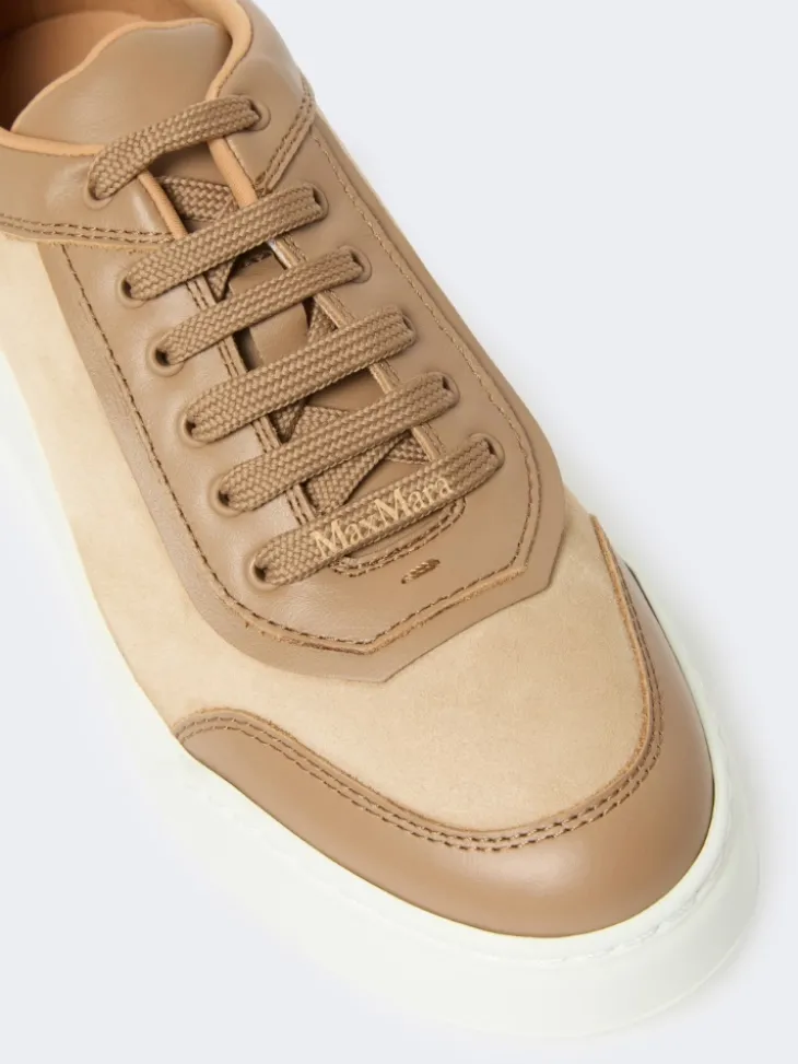 Urban suede sneakers - CAMEL