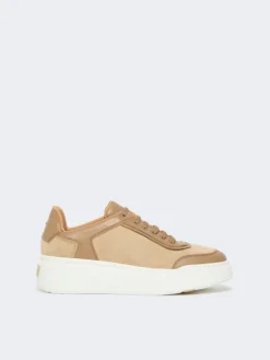 Urban suede sneakers - CAMEL