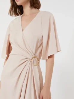 Viscose envers satin dress - POWDER