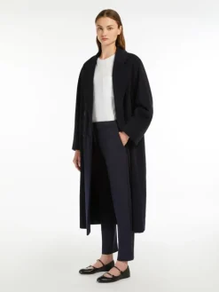 Viscose jersey trousers - ULTRAMARINE
