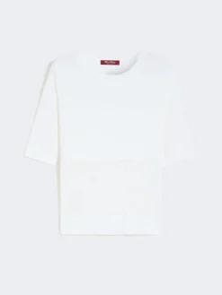 Viscose yarn jumper - OPTICAL WHITE