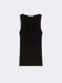 Viscose-blend yarn top - BLACK