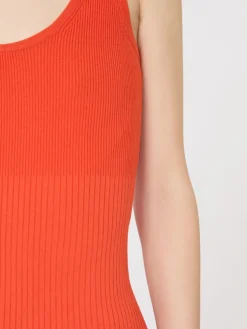 Viscose-blend yarn top - CORAL