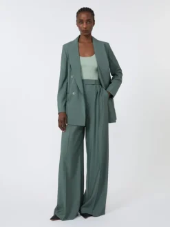 Viscose-blend yarn top - SAGE GREEN