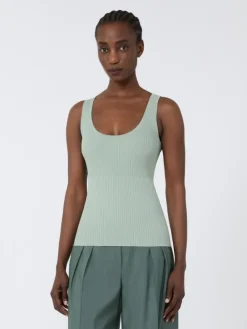 Viscose-blend yarn top - SAGE GREEN