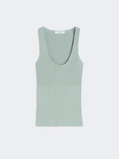 Viscose-blend yarn top - SAGE GREEN