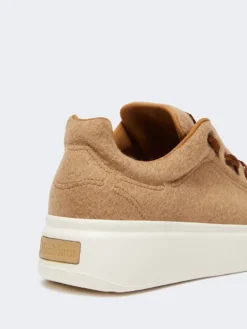 Water-repellent camel sneakers - CAMEL