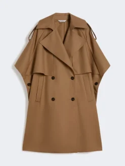 Water-repellent gabardine cloak - COLONIAL