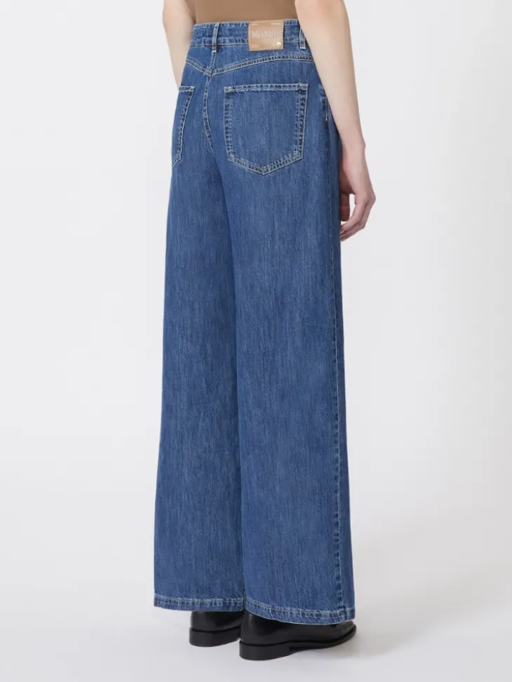 Wide-leg denim jeans - MIDNIGHTBLUE