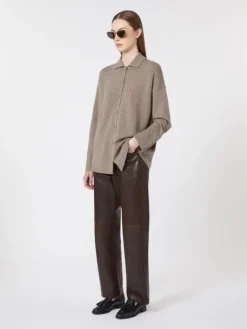 Wool and cashmere cardigan - TURTLEDOVE