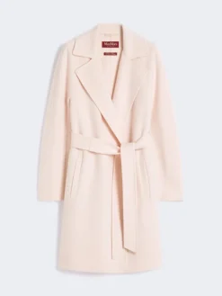 Wool and cashmere coat - PINK