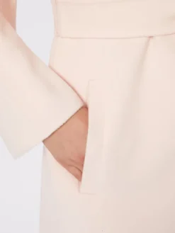 Wool and cashmere coat - PINK