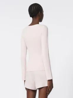 Wool and cashmere jumper - PINK