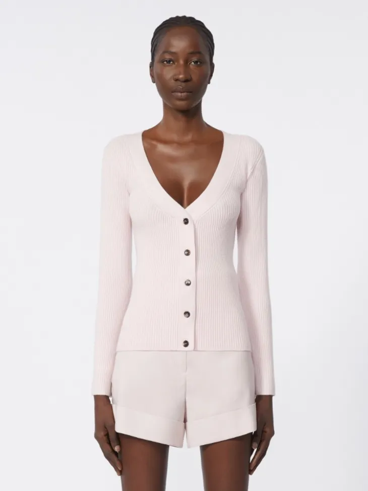 Wool and cashmere jumper - PINK