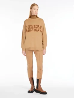 Wool and cashmere jumper - POWDER