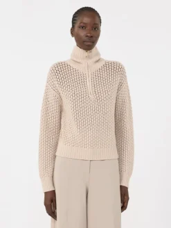 Wool, cashmere and lurex sweater - ALBINO