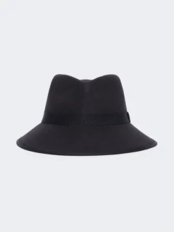 Wool felt hat - MIDNIGHTBLUE