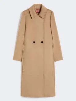 Wool robe coat - CAMEL