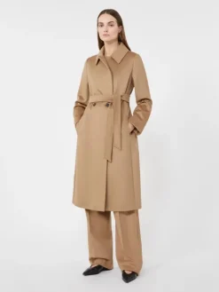 Wool robe coat - CAMEL