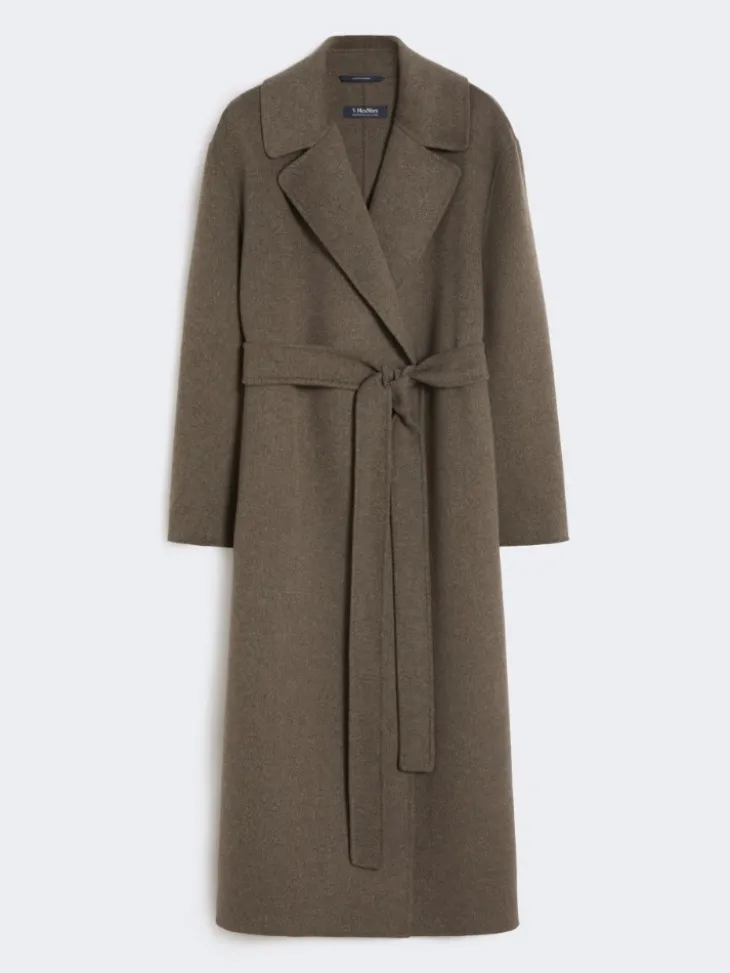 Wool robe coat - MUD