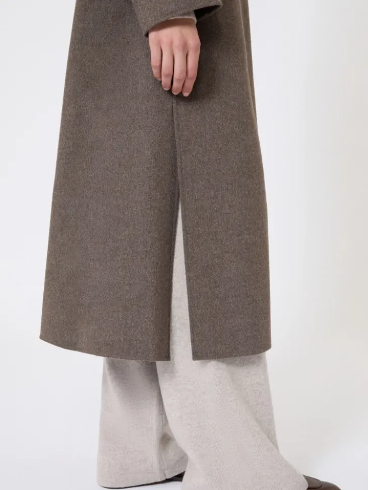 Wool robe coat - MUD