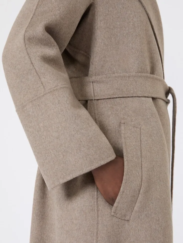 Wool robe coat - TURTLEDOVE