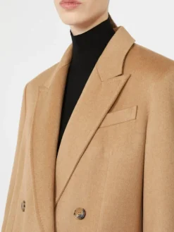 Zibeline camel Olimpia Jacket - CAMEL